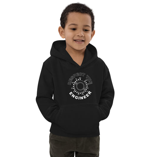 Respect The Engineer Kids Hoodie